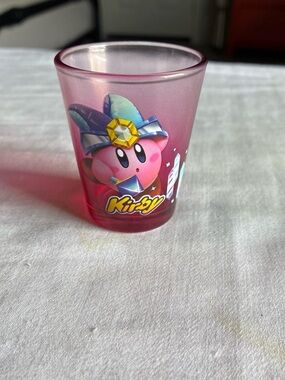 Nintendo Pink Kirby Wizard Shot Glass
